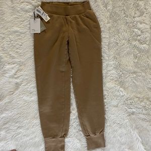 Two pairs! Aritzia COZY FLEECE BOYFRIEND CUFFED SWEATPANTS!